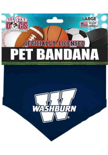 Washburn Ichabods Team Logo Pet Bandana