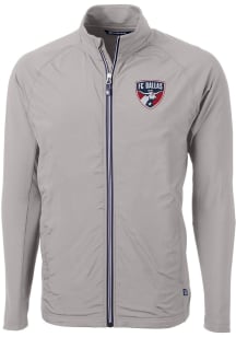 Cutter and Buck FC Dallas Mens Grey Adapt Eco Medium Weight Jacket