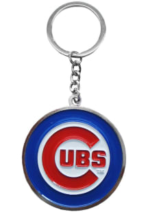 Chicago Cubs 3MM Keychain - Silver