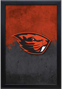 Oregon State Beavers Snap Frame LED Sign - Black