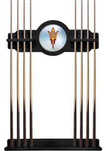 Arizona State Sun Devils Pitchfork Solid Wood Cue Rack Pool Table