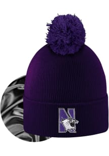LogoFit Northwestern Wildcats Purple Monroe Womens Knit Hat