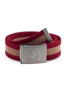 Florida State Seminoles Fabric Stripe Mens Belt