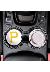 Pittsburgh Pirates Primary Logo Car Coaster - Black