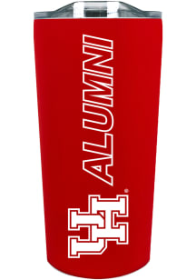 Houston Cougars 18oz Soft Touch Alumni Stainless Steel Tumbler - Red