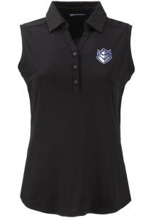 Cutter and Buck Saint Louis Billikens Womens Black Forge Eco Polo Shirt