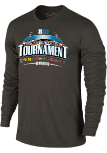 Big Ten Black 2026 Big Ten Baseball Tournament Long Sleeve T Shirt