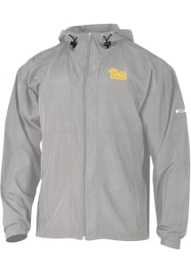 Columbia Pitt Panthers Mens Grey Prodigy Light Weight Jacket