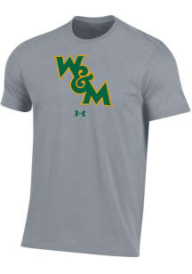 Under Armour William & Mary Tribe Grey Performance Design Short Sleeve T Shirt
