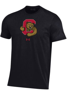 Under Armour Cornell Big Red Black Performance Short Sleeve T Shirt