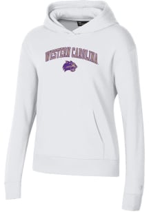 Under Armour Western Carolina Womens White Rival Hooded Sweatshirt
