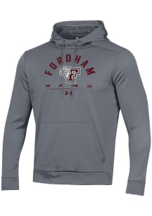 Under Armour Fordham Rams Mens Grey Fleece Hood