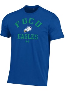 Under Armour Florida Gulf Coast Eagles Blue Arched Performance Short Sleeve T Shirt