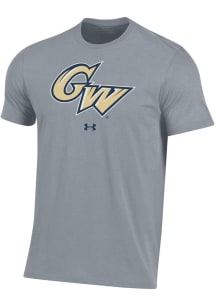 Under Armour George Washington Revolutionaries Grey Performance Short Sleeve T Shirt