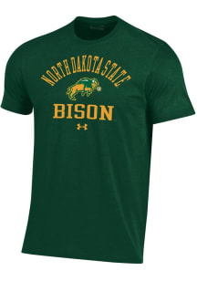 Under Armour North Dakota State Bison Green Arched Performance Short Sleeve T Shirt