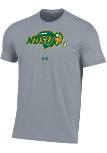 Under Armour North Dakota State Bison Grey Performance Short Sleeve T Shirt