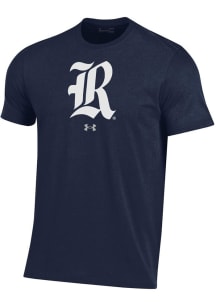 Under Armour Rice Owls Navy Blue Performance Short Sleeve T Shirt