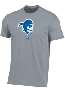 Under Armour Seton Hall Pirates Grey Performance Short Sleeve T Shirt