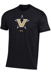 Under Armour Vanderbilt Commodores Black Performance Short Sleeve T Shirt