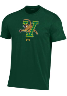Under Armour Vermont Catamounts Green Performance Short Sleeve T Shirt