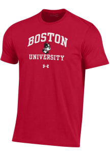 Under Armour Boston Terriers Red Performance Style Short Sleeve T Shirt