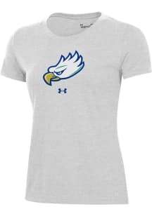 Under Armour Florida Gulf Coast Eagles Womens Silver Performance Short Sleeve T-Shirt