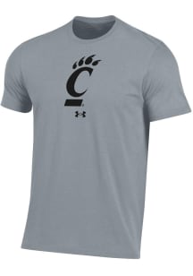 Under Armour Cincinnati Bearcats Grey Performance Short Sleeve T Shirt