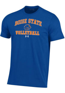Under Armour Boise State Broncos Blue Volleyball Performance Short Sleeve T Shirt