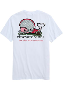 Vineyard Vines Ohio State Buckeyes White Whale Short Sleeve T Shirt