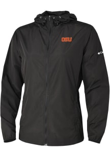 Columbia Oregon State Beavers Womens Black Heat Seal Prodigy Light Weight Jacket