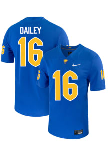 Corey Dailey  Nike Pitt Panthers Blue NIL Name And Number Football Jersey