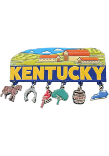Kentucky 6 Dangle Charm Magnet