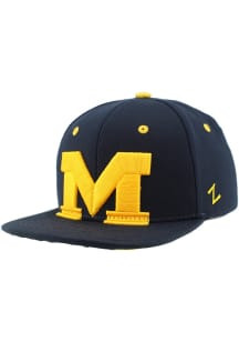 Zephyr Michigan Wolverines Navy Blue Menace Youth Snapback Hat