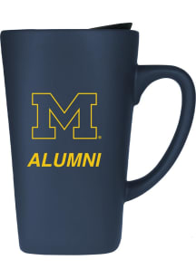 Michigan Wolverines 16oz Soft Touch Alumni Ceramic Mug - Navy Blue