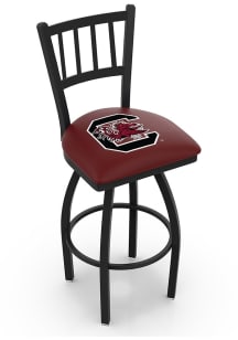 South Carolina Gamecocks Swivel Counter Pub Stool - Black