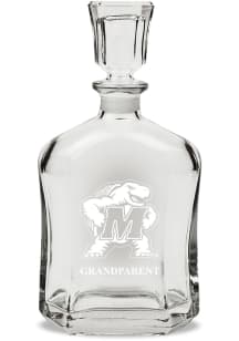 Maryland Terrapins Grandparent Whiskey Decanter Decanter