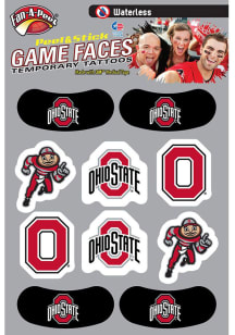 Ohio State Buckeyes Waterless Tattoo