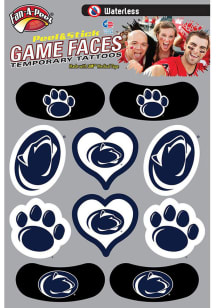 Penn State Nittany Lions Waterless Design Tattoo
