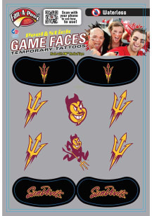 Arizona State Sun Devils Combo Sheet Tattoo