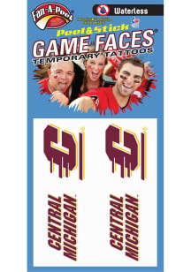 Central Michigan Chippewas 4pk Tattoo