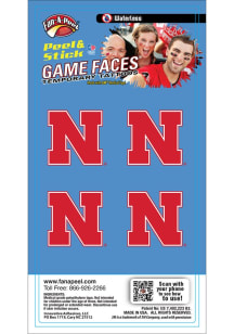Nebraska Cornhuskers Iron N 4pk Tattoo