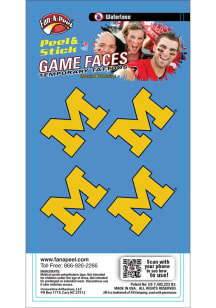 Michigan Wolverines 4pk Tattoo