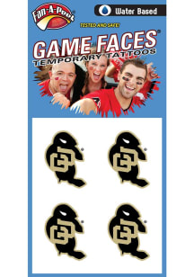 Colorado Buffaloes Water Applied Tattoo