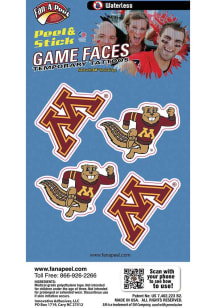 Minnesota Golden Gophers 4pk Tattoo