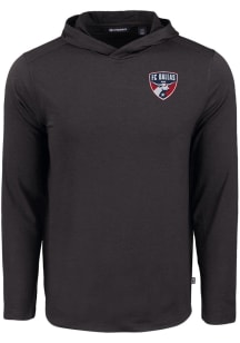 Cutter and Buck FC Dallas Mens Black Coastline Eco Hood