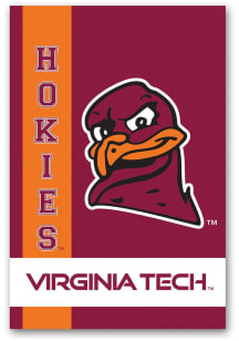 Virginia Tech Hokies Mascot Garden Flag - Maroon