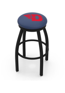 Dayton Flyers Black Pub Stool - Black