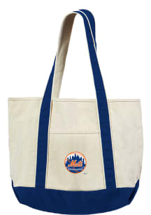 New York Mets White Canvas Tote