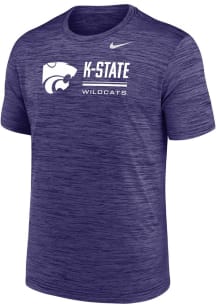 Nike K-State Wildcats Purple Velocity Legend Short Sleeve T Shirt