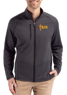Cutter and Buck Arizona State Sun Devils Mens Black Pehastin Light Weight Jacket